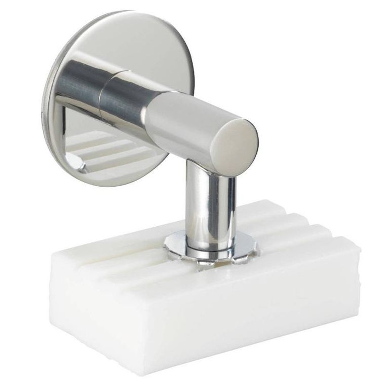 Wenko, magnetyczny uchwyt, mydelniczka Turbo-Loc® ze stali nierdzewnej