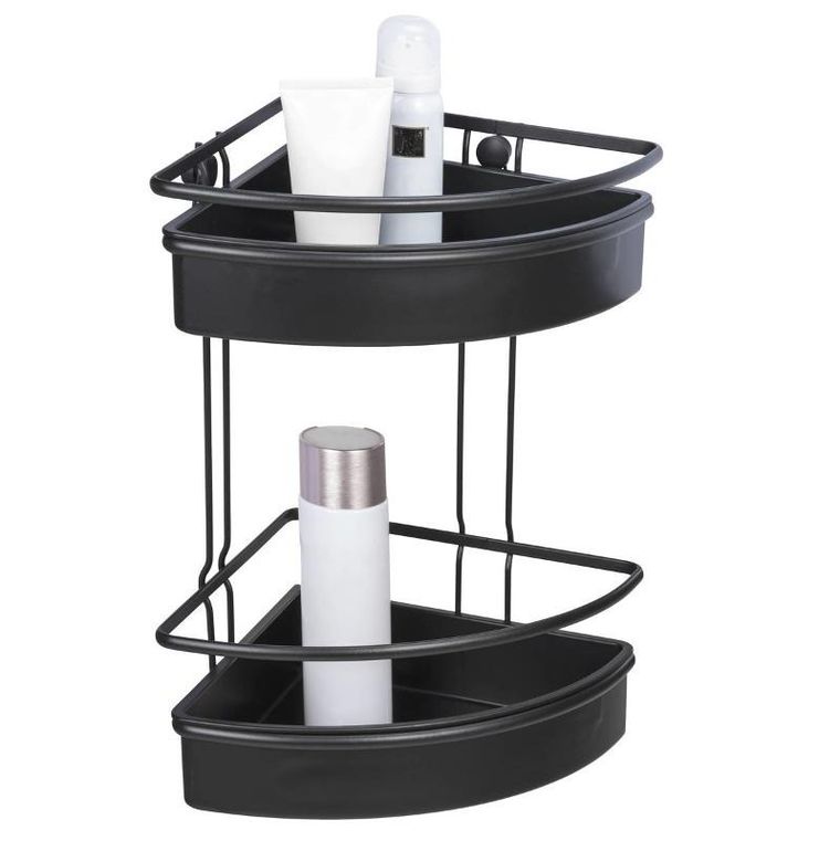 Wenko, narożna półka łazienkowa, Molinella, 2 poziomy