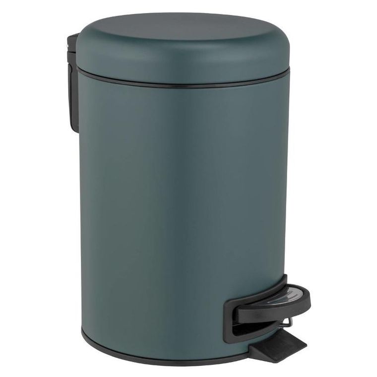 Wenko, nowoczesny kosz na śmieci do łazienki z pedałem, 3 l
