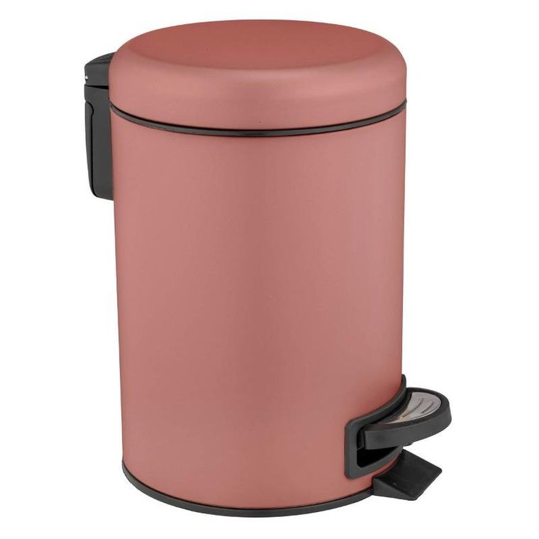 Wenko, nowoczesny kosz na śmieci do łazienki z pedałem, 3 l