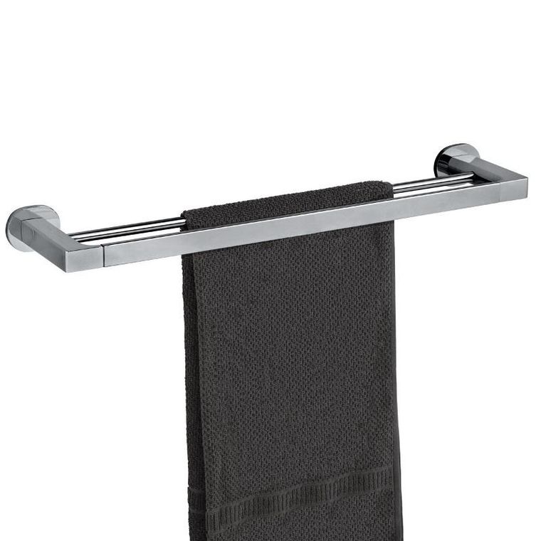 Wenko, podwójny uchwyt na ręczniki, Maribor, 60 cm, montaż bez wiercenia uv-loc