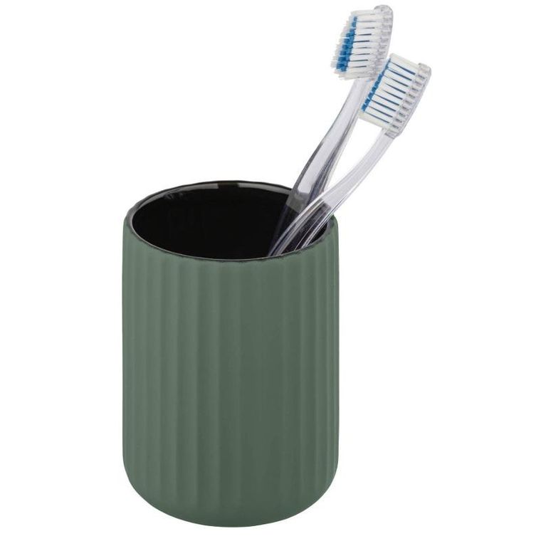 Wenko, pojemnik na szczoteczki do zębów, Belluno, ceramiczny, Ø 8 cm