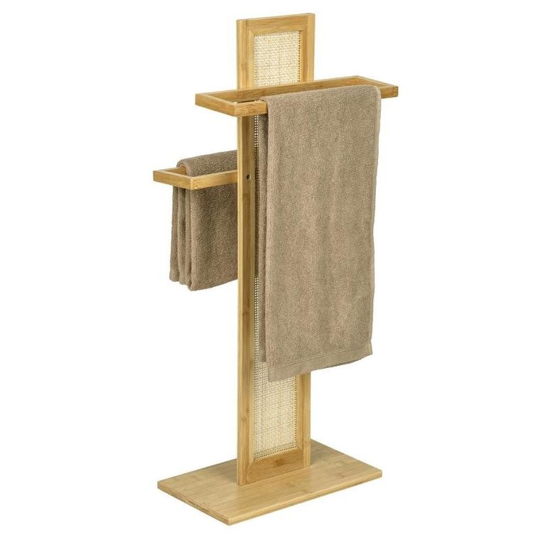 Wenko, stojak na ręczniki Allegre bamboo, 88 cm