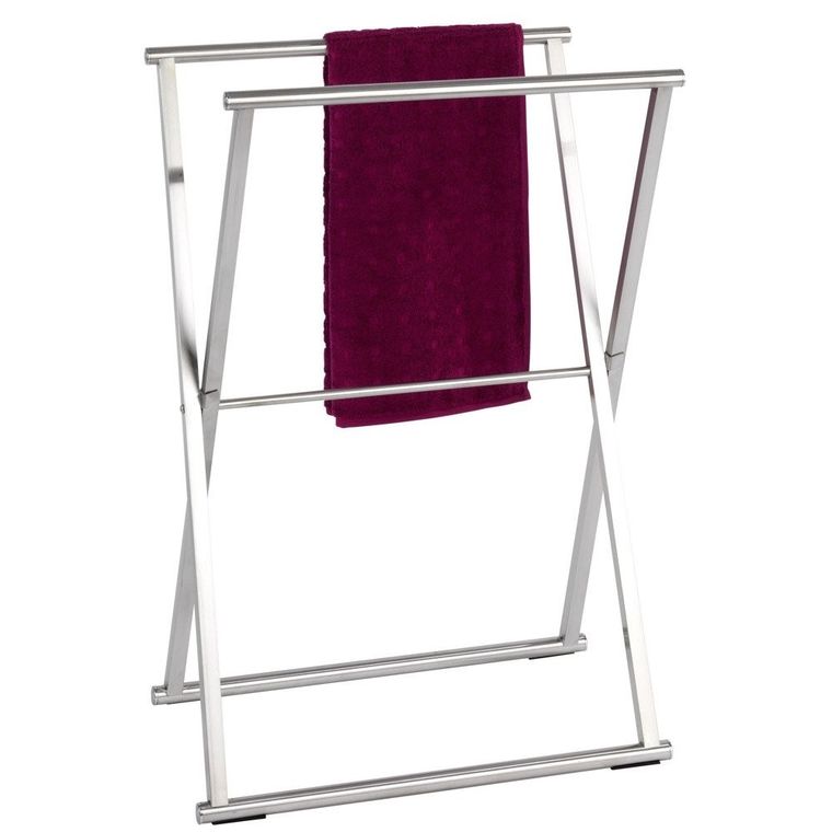Wenko, stojak na ręczniki i ubrania, Lava, stal nierdzewna