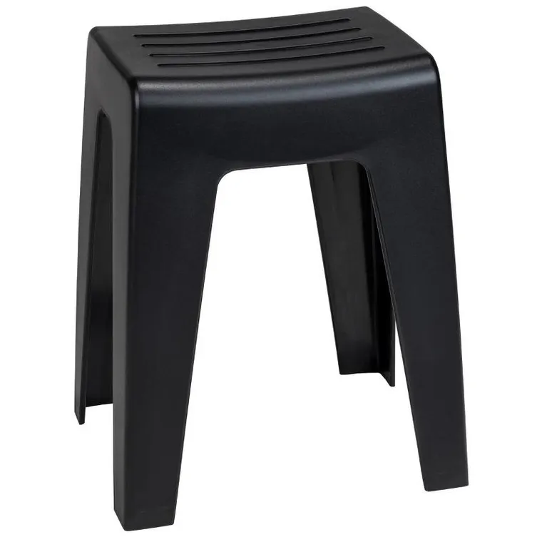 Wenko, stołek łazienkowy, Kumba, z wyprofilowanym siedziskiem