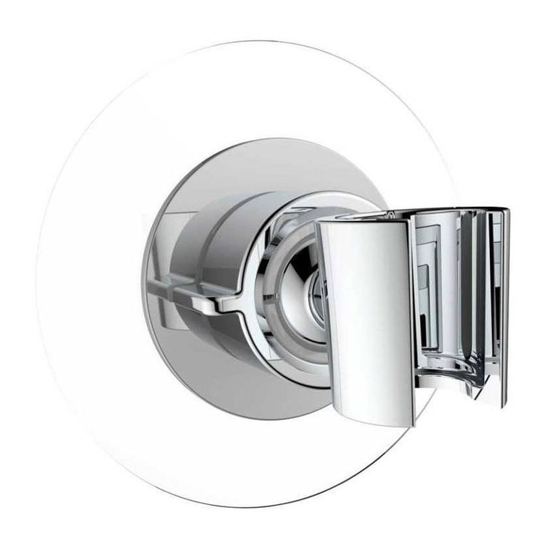 Wenko, uchwyt do słuchawki prysznicowej, montaż bez wiercenia, Ø 8 cm