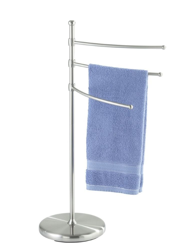 Wenko, wieszak na ręczniki, Adiamo, trzy regulowane ramiona