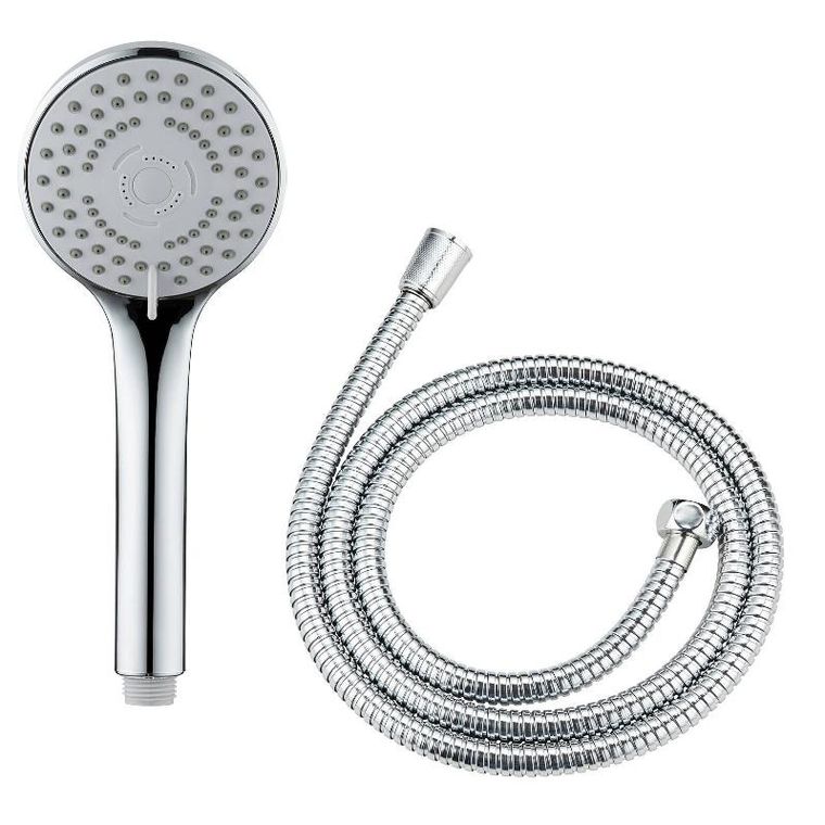 Wenko, zestaw prysznicowy: słuchawka + wąż, 5 trybów strumienia