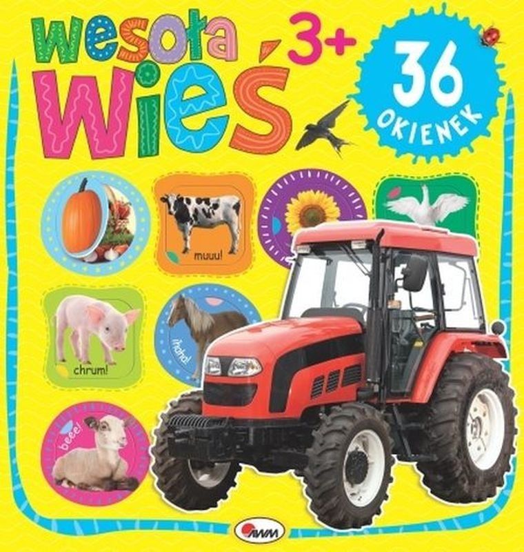 Wesoła wieś. Książka z okienkami