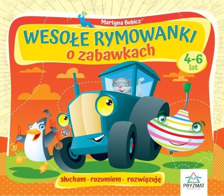 Wesołe rymowanki o zabawkach. 4-6 lat