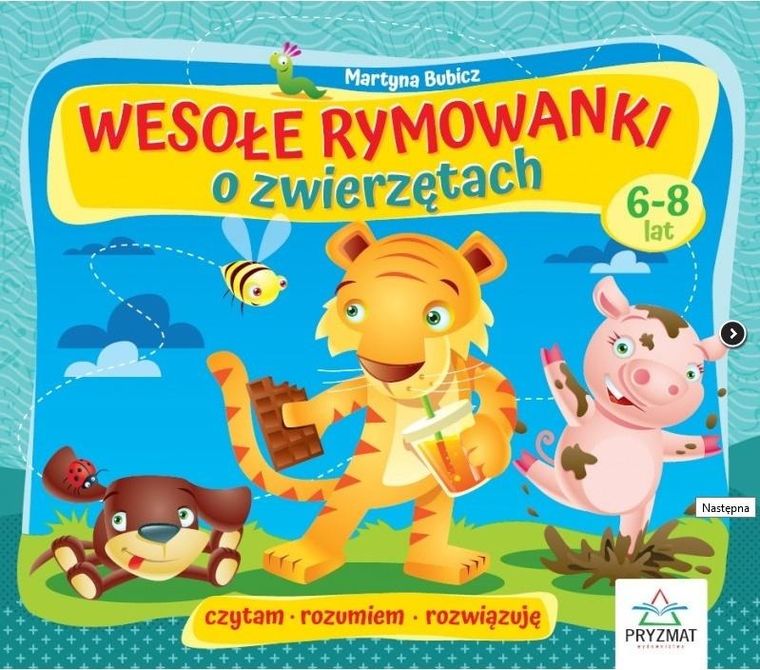 Wesołe rymowanki o zwierzętach. 6-8 lat