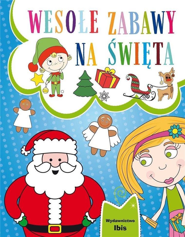 Wesołe zabawy na Święta + naklejki