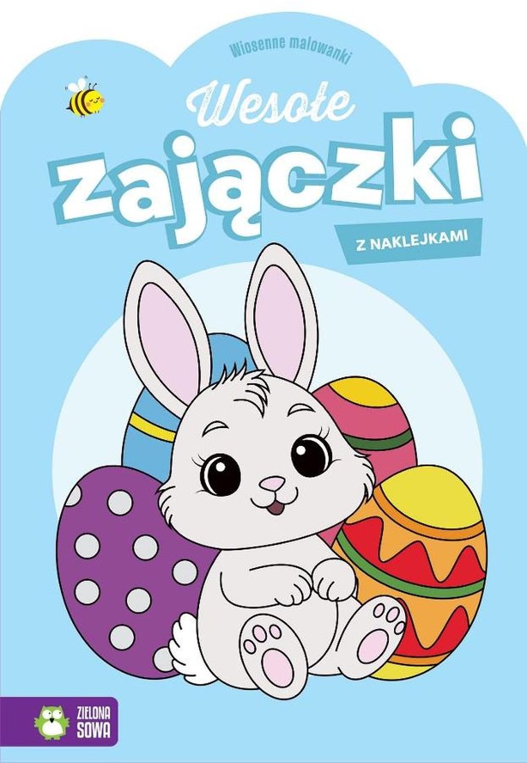Wesołe zajączki. Wiosenne malowanki