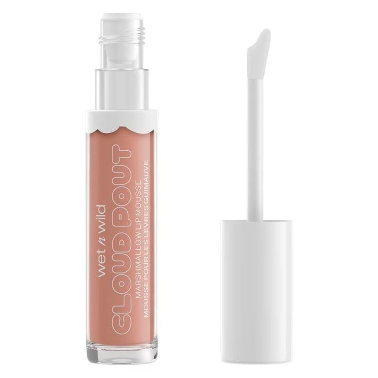 Wet n Wild, Cloud Pout Marshmallow Lip Mousse, matowa pomadka w płynie, Fluffernutter, 3 ml