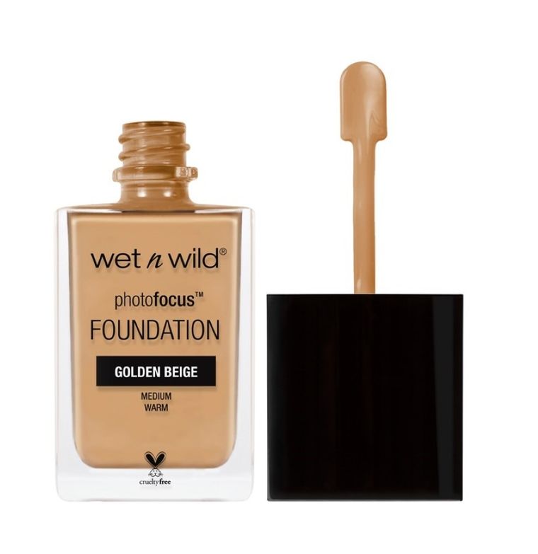 Wet n Wild, Photo Focus Foundation, wygładzający podkład do twarzy, Golden Beige, 30 ml