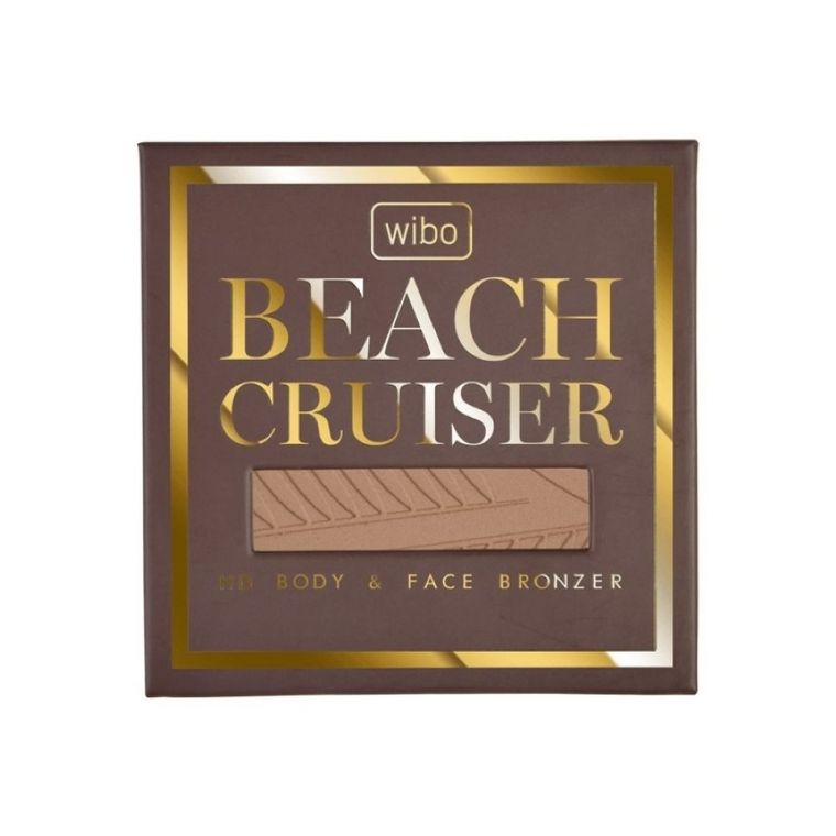 Wibo, Beach Cruiser HD Body & Face Bronzer, perfumowany bronzer do twarzy i ciała, 03 Praline, 22g
