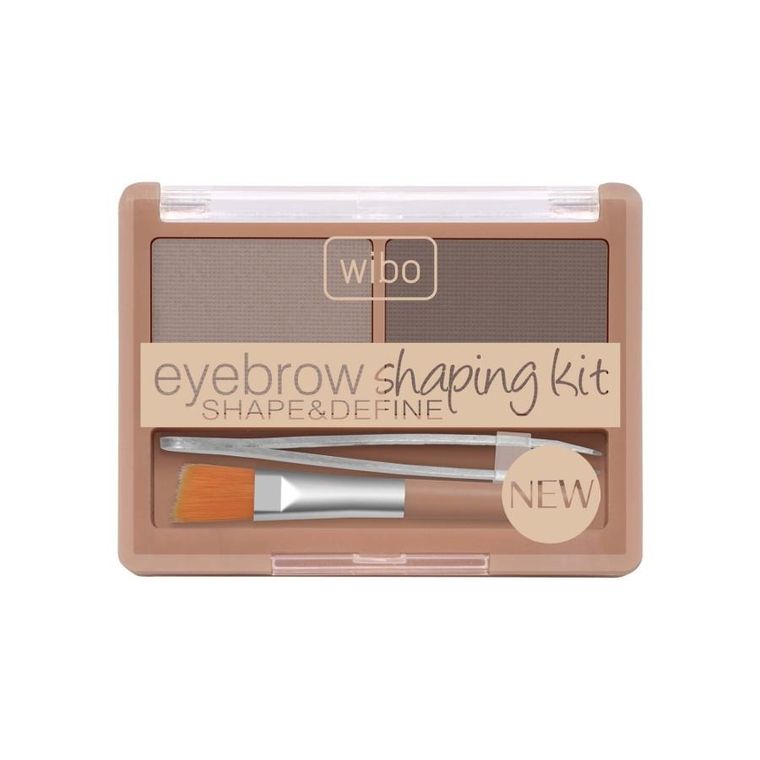 Wibo, Eyebrow Shaping Kit, zestaw do stylizacji brwi, 3
