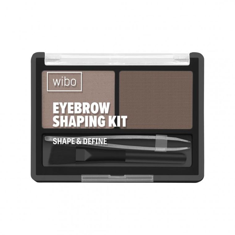 Wibo, Eyebrow Shaping Kit, zestaw do stylizacji brwi, 4
