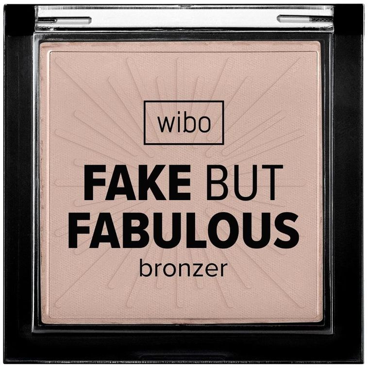 Wibo, Fake But Fabulous, bronzer w kompakcie, 1 Sweet Coffee, 9g