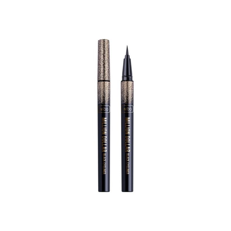 Wibo, Million Dollar Eyeliner, klasyczny eyeliner do powiek, black, 0.8g