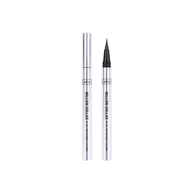 Wibo, Million Dollar Waterproof Eyeliner, wodoodporny eyeliner do powiek, 1 black, 0.8g