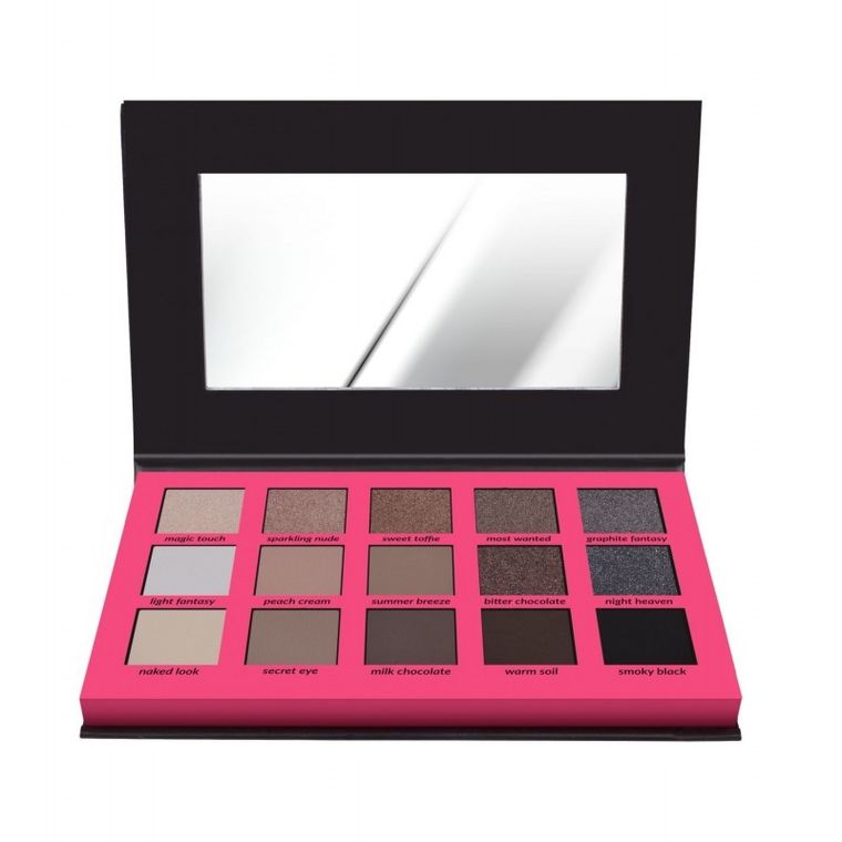 Wibo, Neutral Eyeshadow Palette, paleta cieni do powiek, 15g