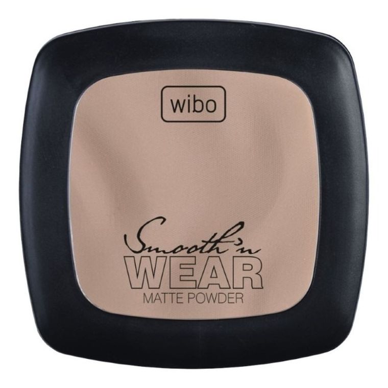 Wibo, Smooth'n Wear Matte Powder matujący puder do twarzy, nr 3, 7g