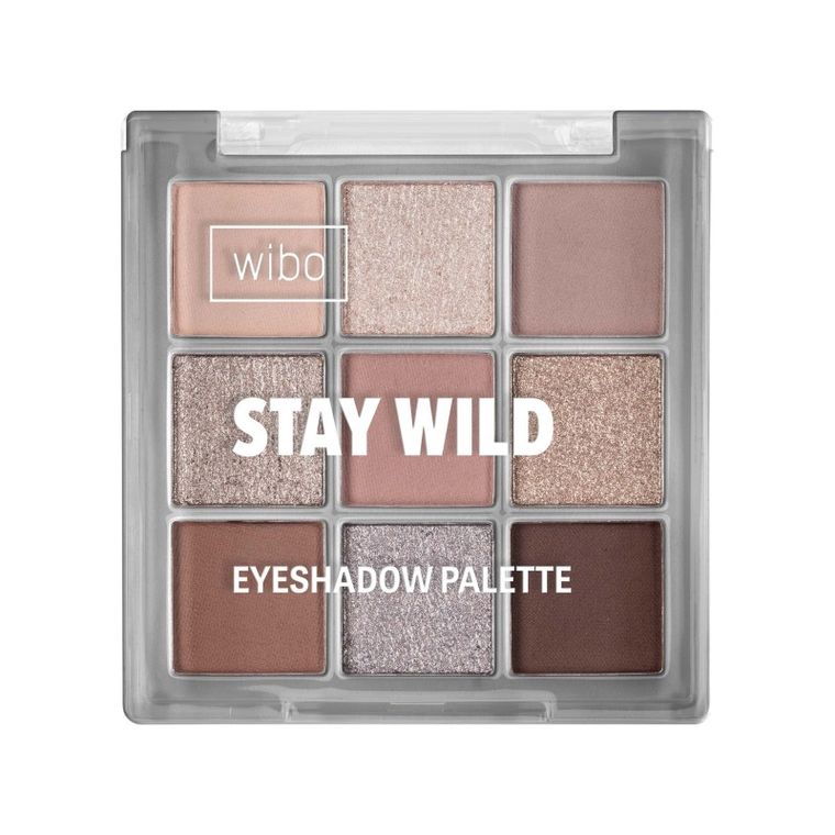 Wibo, Stay Wild Eyeshadow Palette, paleta cieni do powiek, 5g