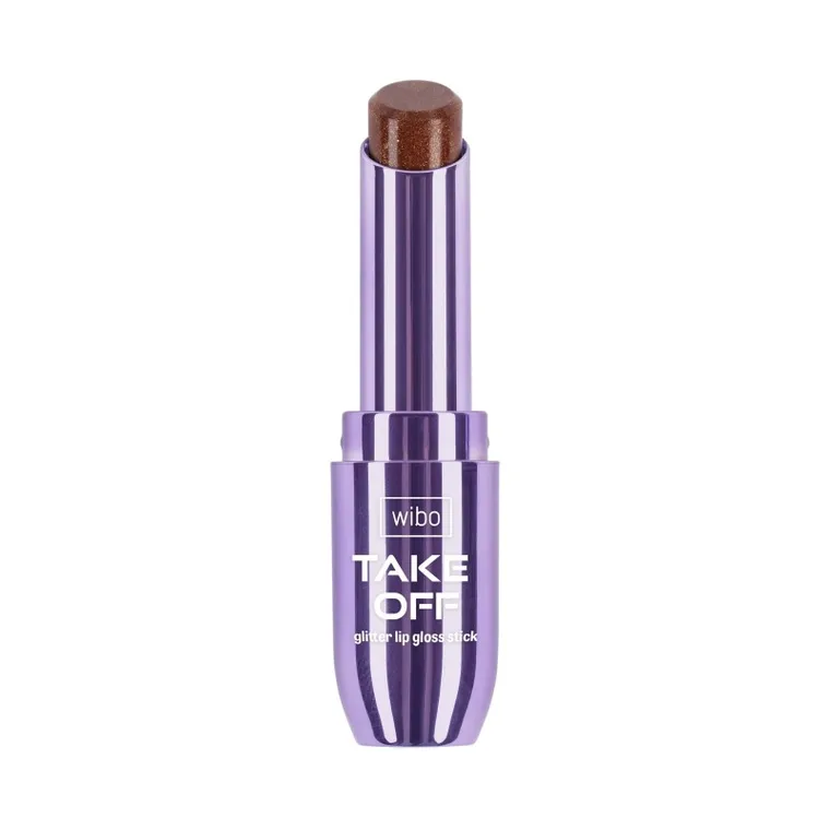 Wibo, Take Off Lipstick, brokatowa pomadka do ust, nr 03, 4g