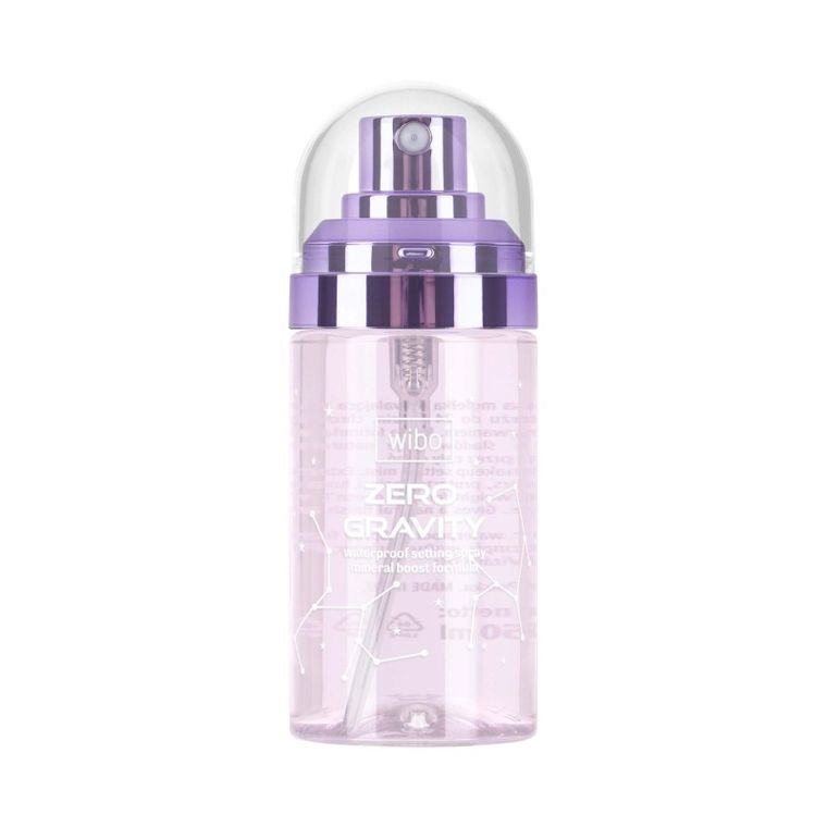Wibo, Zero Gravity Setting Spray, mgiełka utrwalająca makijaż, 60 ml