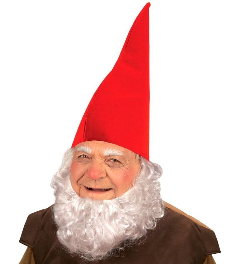 Widmann, krasnal, czapka, czerwona