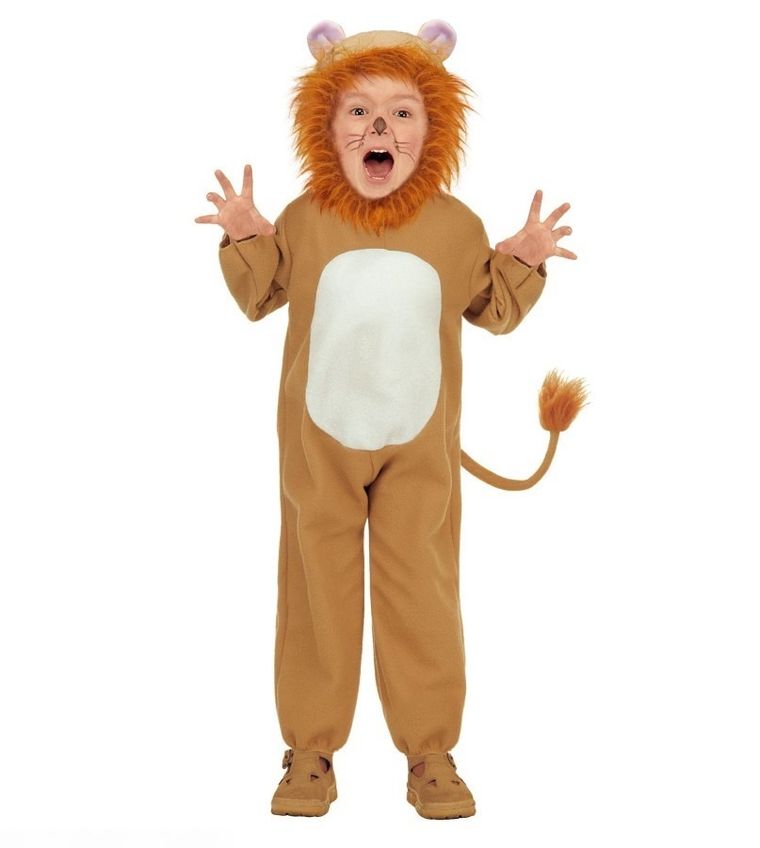 Widmann, lew, strój dla dzieci, rozmiar 110/116