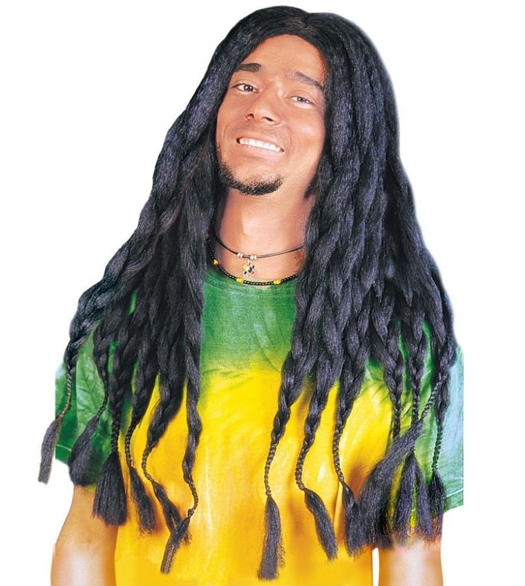 Widmann, peruka dredy, warkocze, czarne