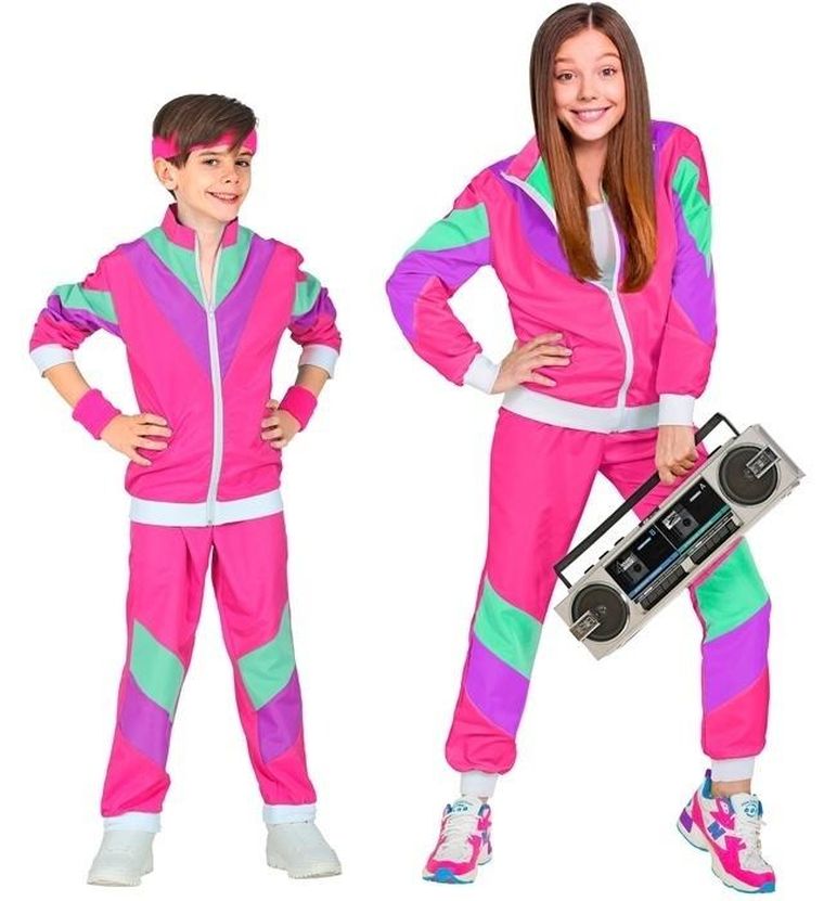 Widmann, strój dresowy w stylu lat 80, rozmiar 116