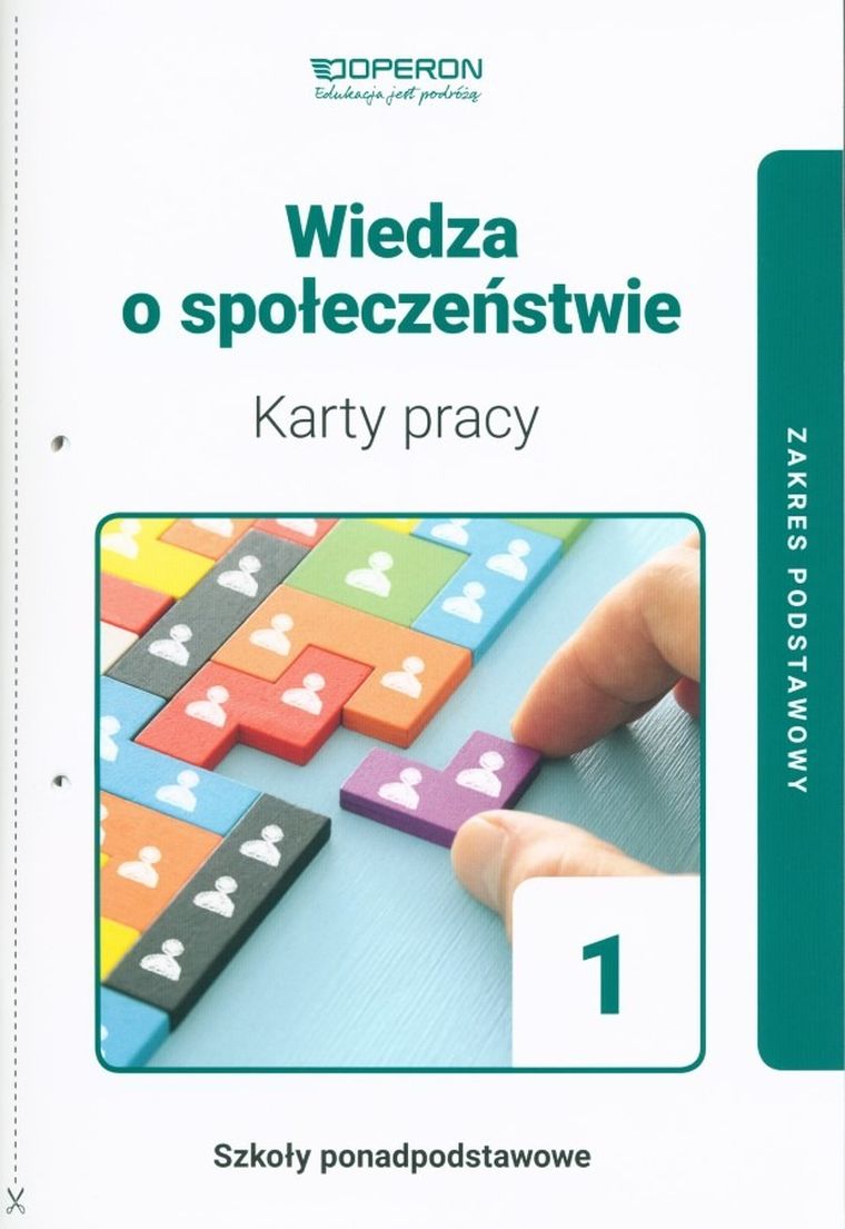 Wiedza o społeczeństwie 1. Karty pracy. Zakres podstawowy