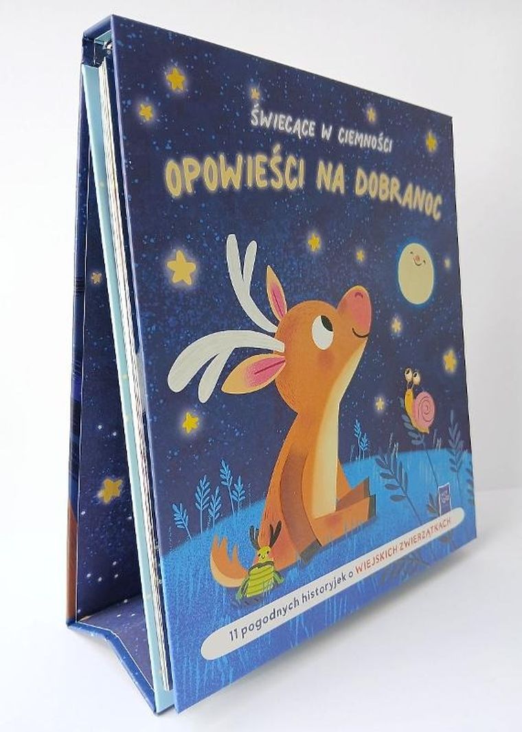 Wiejskie zwierzątka. Opowieści na dobranoc. Świecące w ciemności