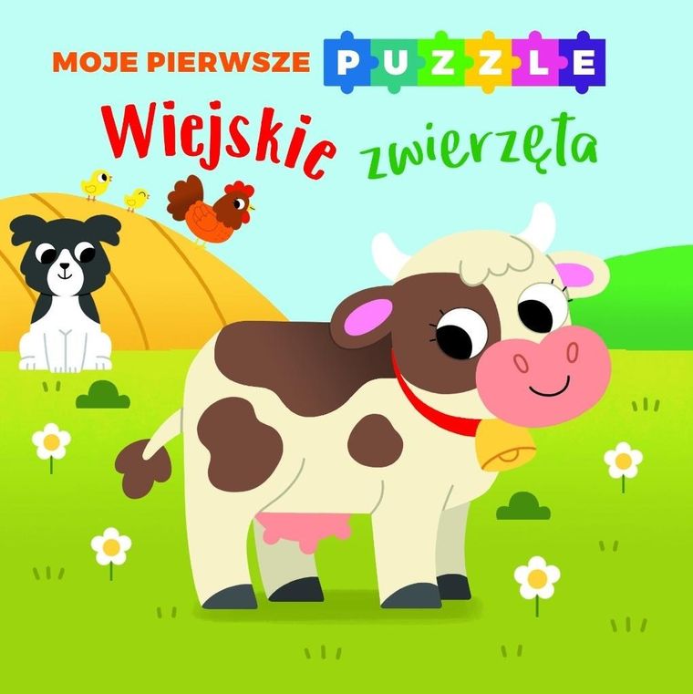 Wiejskie zwierzęta. Moje pierwsze puzzle