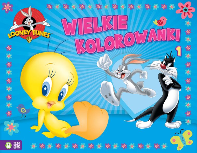 Wielkie kolorowanki. Looney Tunes. Część 1