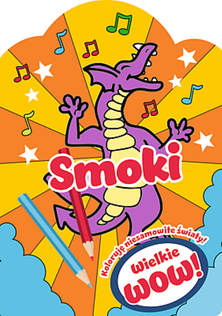 Wielkie wow! Koloruję niesamowite światy. Smoki