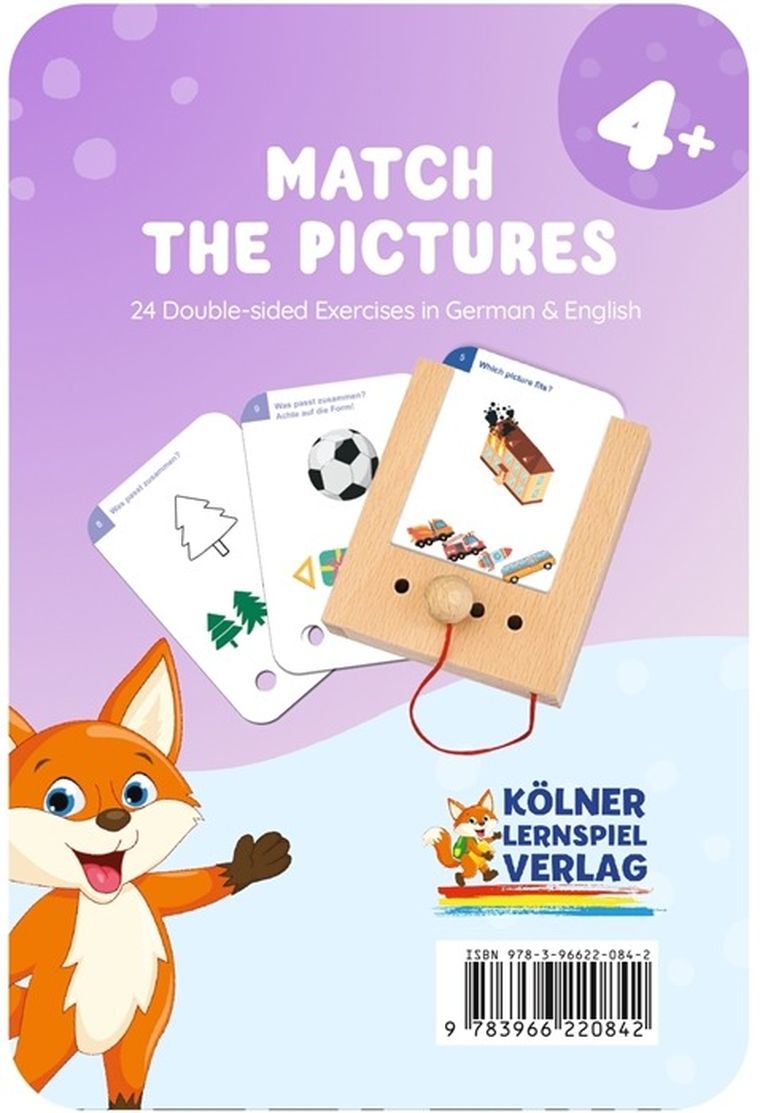 WiemTo, Dopasuj Obrazki, karty edukacyjne, 4+