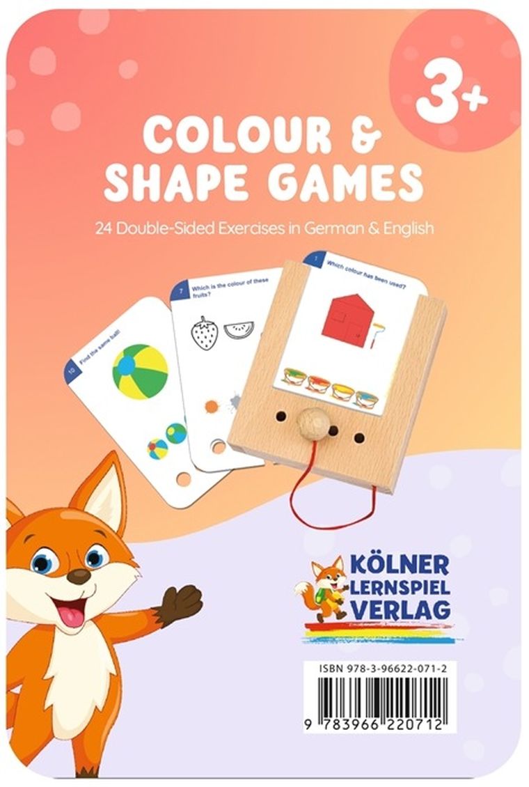 WiemTo, Kolory i Kształty, karty edukacyjne, 3+