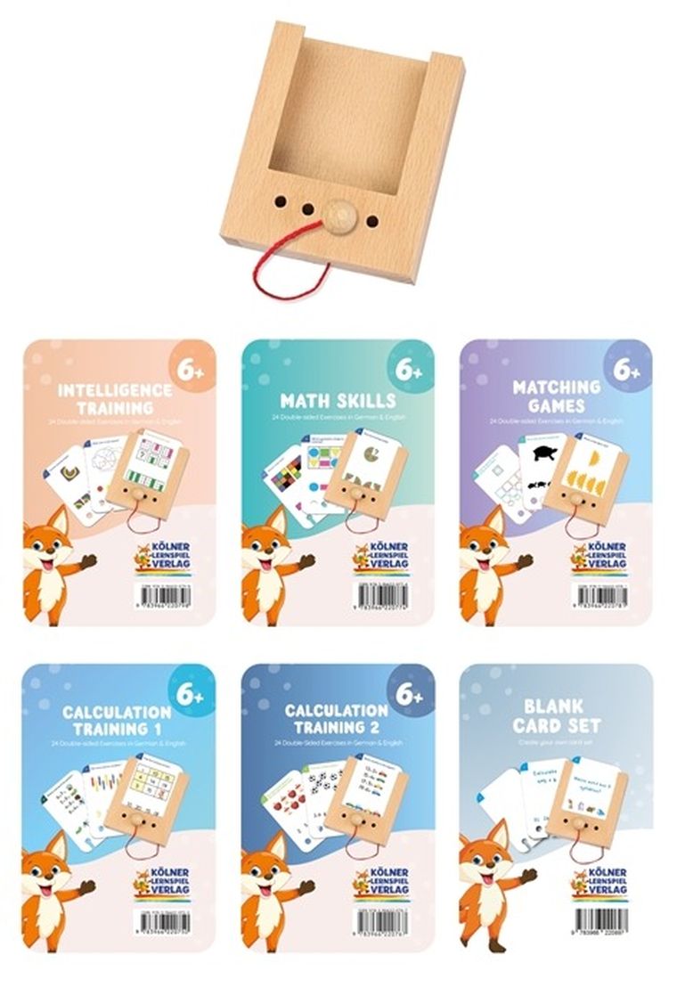 WiemTo, pudełko i 6 zestawów kart, gra edukacyjna, 6+