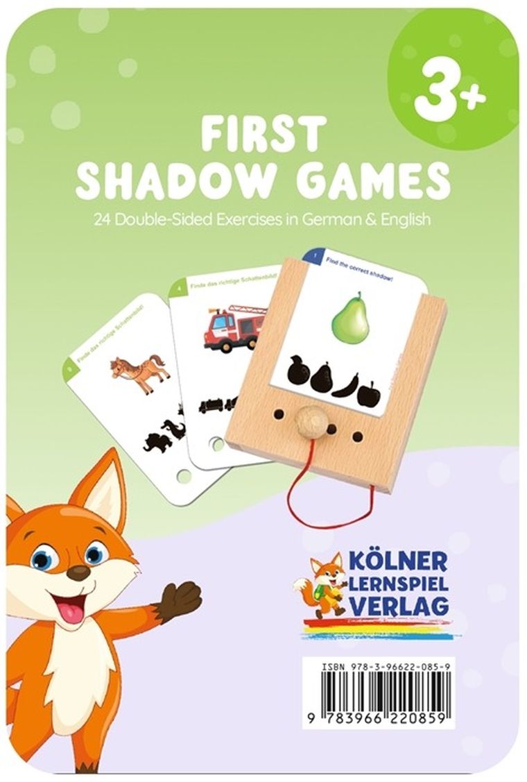 WiemTo, Znajdź Cień, karty edukacyjne, 3+