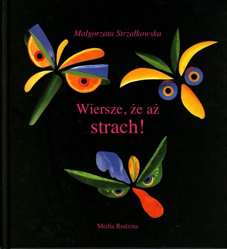 Wiersze, że aż strach! Kolaże autorki, wyklejane we wtorki