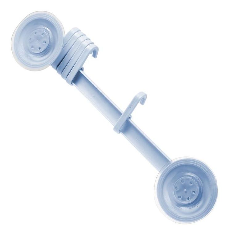 Wieszak na gąbkę, ściereczkę, myjkę, niebieski