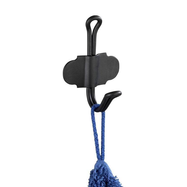 Wieszak na ręczniki, nostalgia, czarny