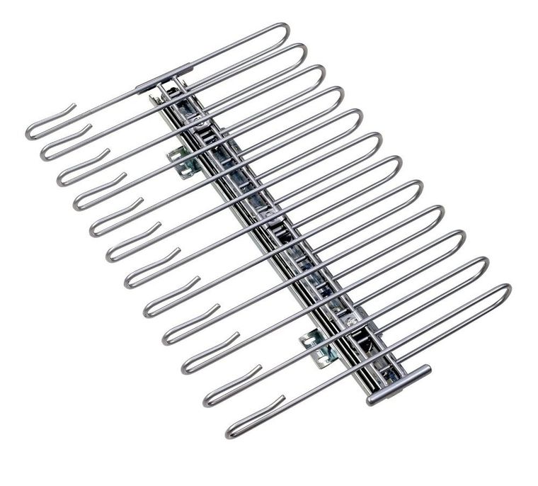 Wieszak na spodnie, wysuwany