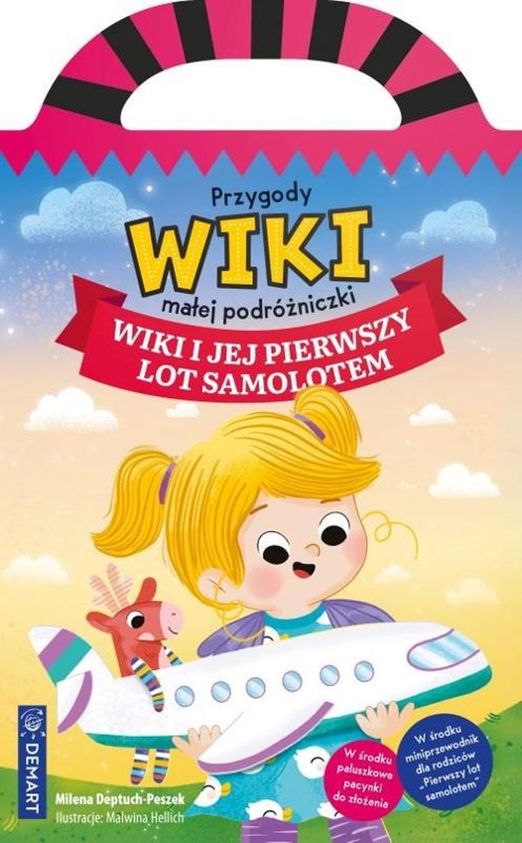 Wiki i jej pierwszy lot samolotem. Przygody Wiki, małej podróżniczki
