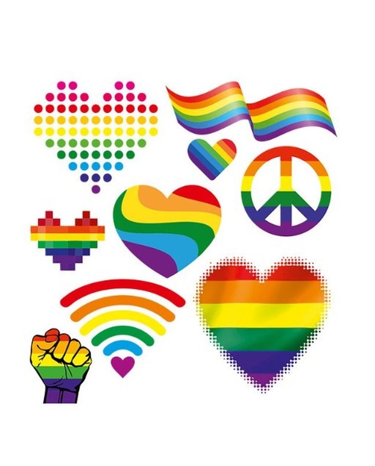 Wikoria, Naplamki, naprasowanki, Pride, 15-20 cm