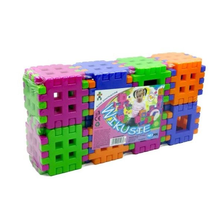 Wikusie, klocki konstrukcyjne, 48 elementów